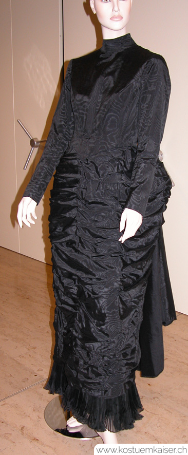 Kleid 1880 schwarz