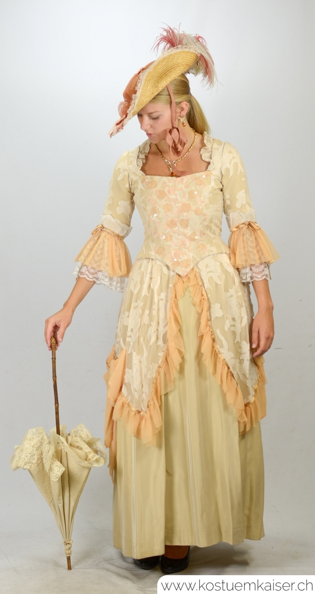 Rococo Kleid spezial mit Schirmchen