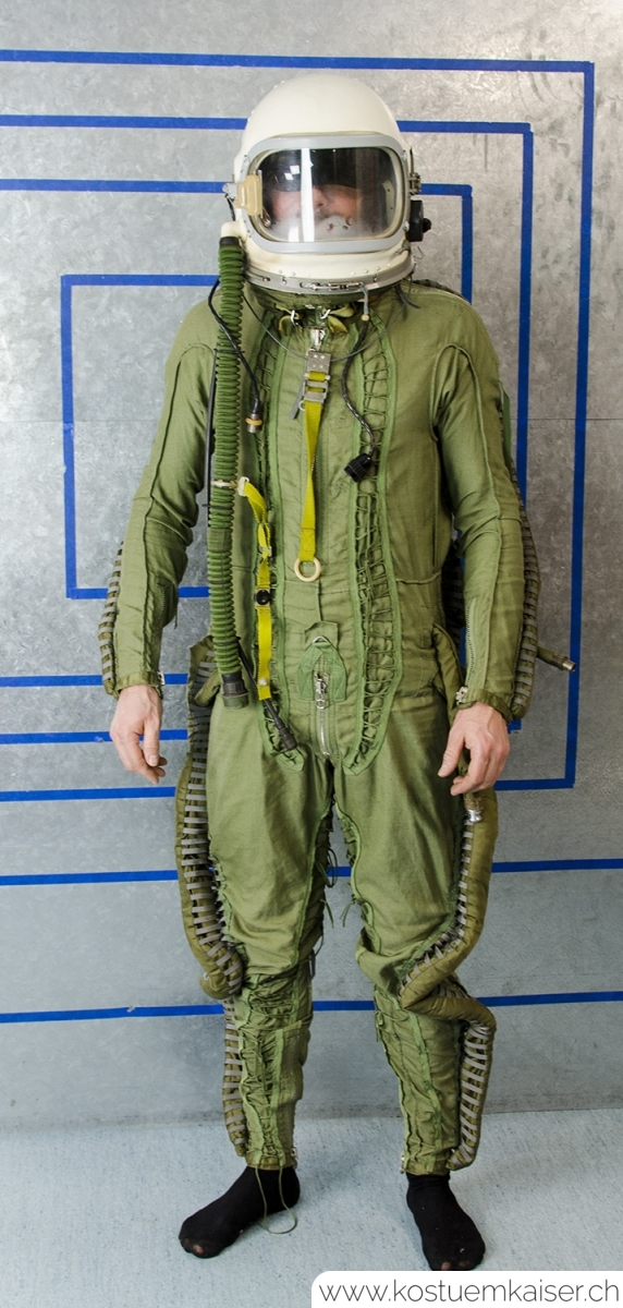 Stratosphärenanzug eines Piloten