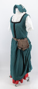 Costume médiéval vert