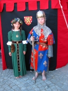 Burgfräulein und Ritter
