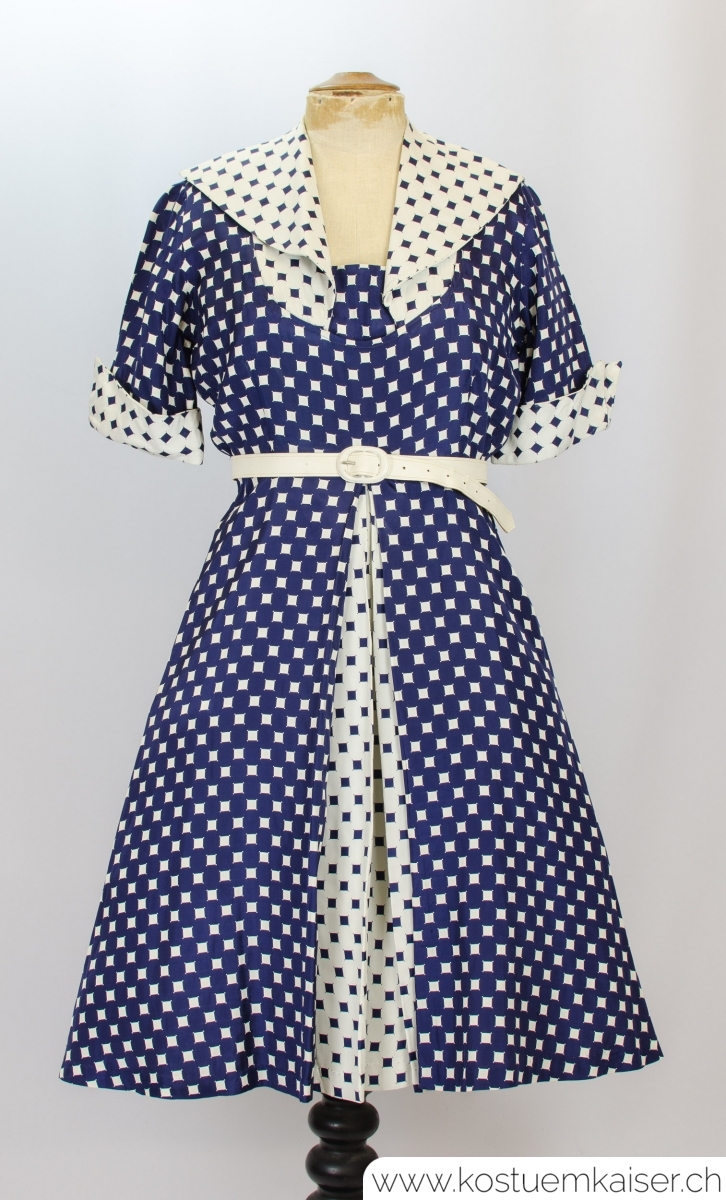 40er/50er Jahre Kleid