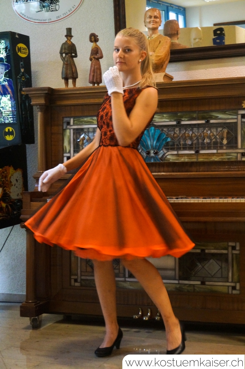 50er Jahre Petticoat Dress