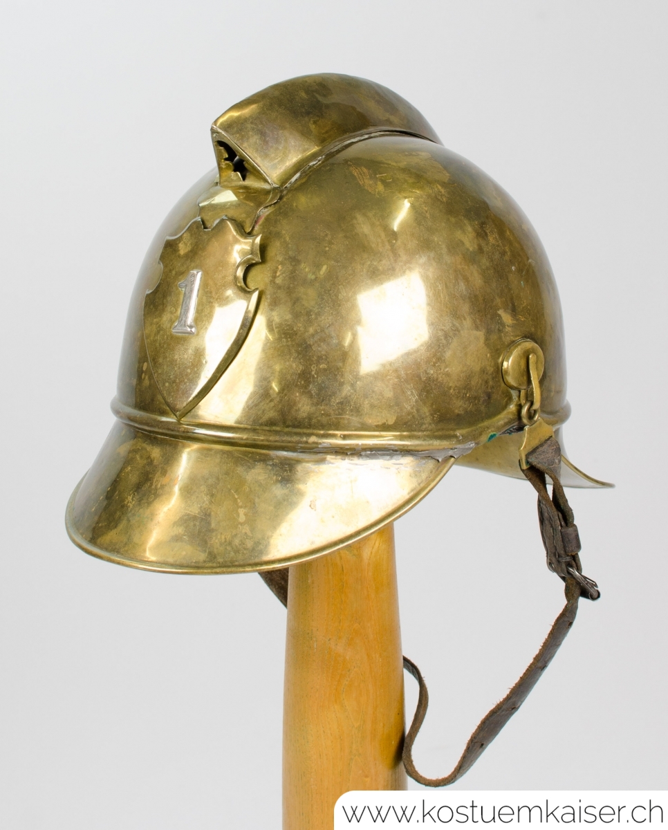 Helm der Feuerwehr Basel 1891