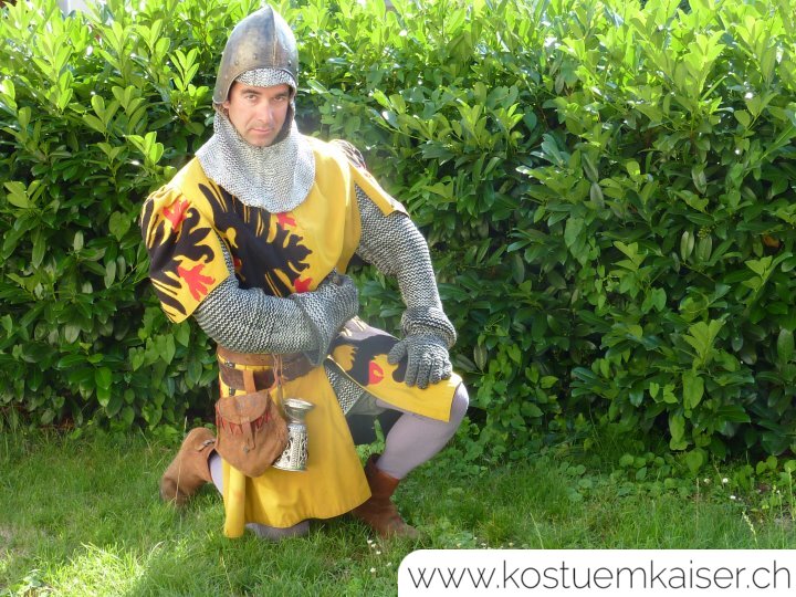 Ritter mit Habsburger Wappenrock