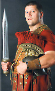 Römischer Krieger mit Kurzschwert